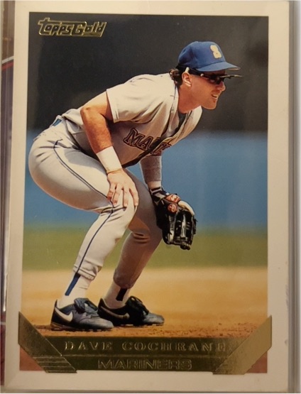 1993 Topps Gold #288 Dave Cochrane Seattle Mariners — front