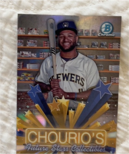 2025 Bowman Chrome #HS-3 Jackson Chourio — front