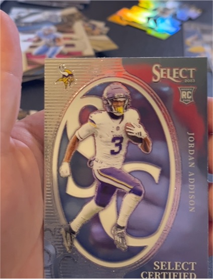 2023 Panini Select Certified Rookies #CRO-JAD Jordan Addison — front