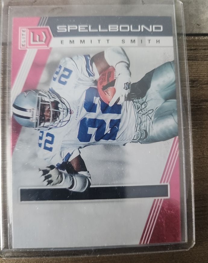 2025 Donruss Elite Spellbound Emmitt Smith — front