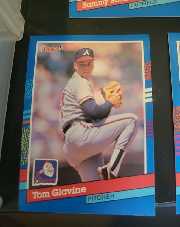 1991 Donruss #132 Tom Glavine — front