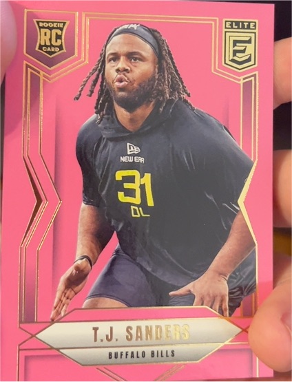 2025 Donruss Elite #188 T.J. Sanders — front