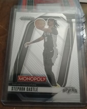 2024-25 Panini Prizm Monopoly #75 Stephon Castle — front