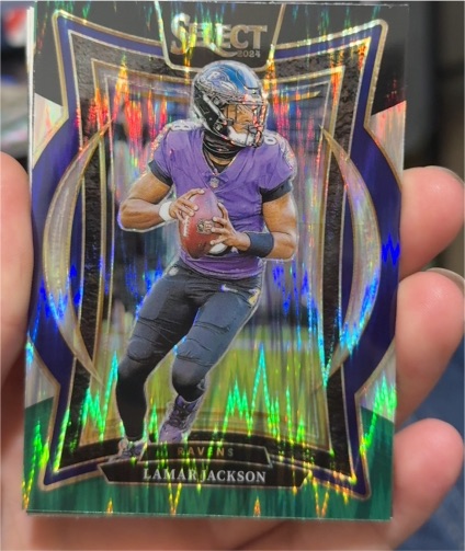 2024 Panini Select #35 Lamar Jackson — front