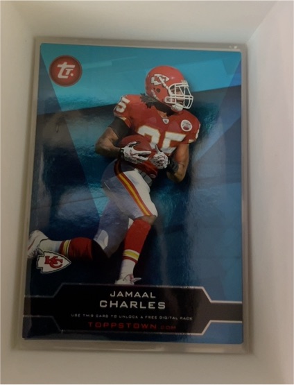 2011 Topps #TT-25 Jamaal Charles ToppsTown — front