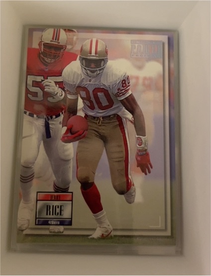 1993 Pro Set Power #80 Jerry Rice — front