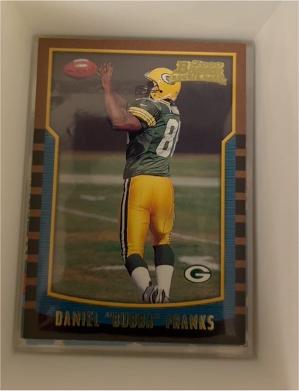 2000 Bowman #187 Daniel "Bubba" Franks — front