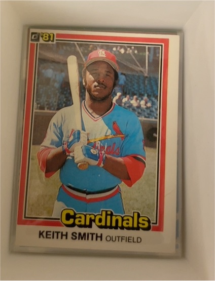 1981 Donruss #539 Keith Smith — front