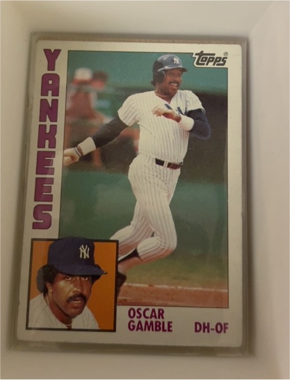1984 Topps #426 Oscar Gamble — front