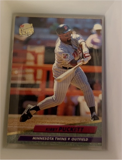 1992 Fleer Ultra #97 Kirby Puckett — front