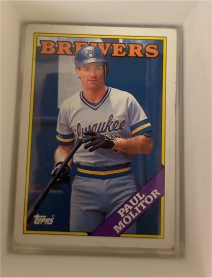 1988 Topps #465 Paul Molitor — front