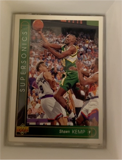 1993-94 Upper Deck #305 Shawn Kemp — front