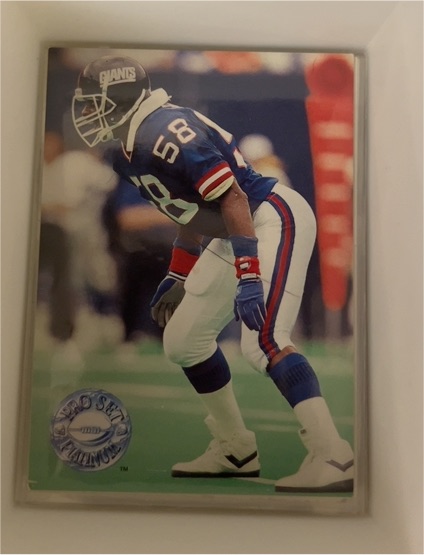1991 Pro Set Platinum #58 Lawrence Taylor — front