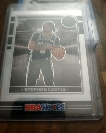 2024-25 Panini NBA Hoops #234 Stephon Castle — front