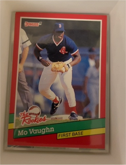 1991 Donruss The Rookies #36 Mo Vaughn — front