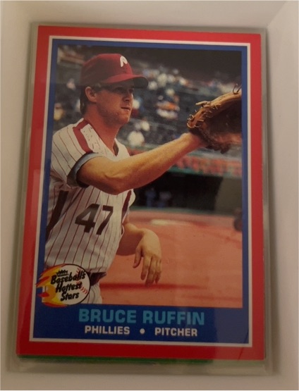 1987 Fleer Baseball's Hottest Stars #33 Bruce Ruffin — front