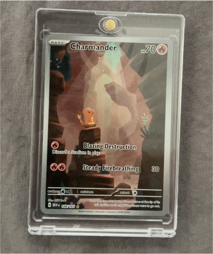 2023 Pokémon Scarlet & Violet 151 #168 Charmander Illustration Rare — front