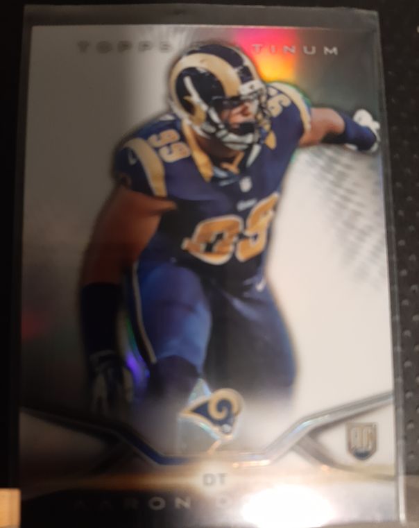 2014 Topps Platinum #112 Aaron Donald Rookie — front