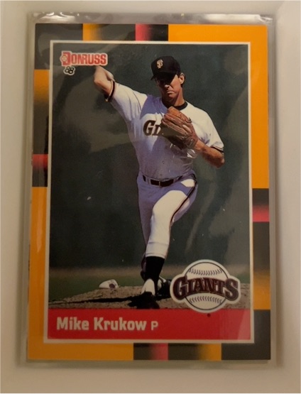 1988 Donruss #50 Mike Krukow — front