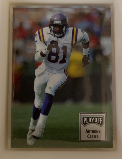 1993 Playoff Contenders #16 Anthony Carter — front