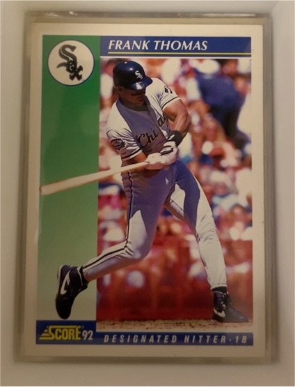 1992 Score #505 Frank Thomas — front