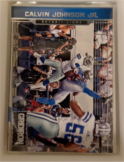 2012 Panini Gridiron #64 Calvin Johnson Jr. — front
