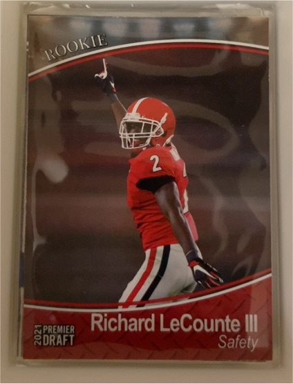 2021 Sage Hit Premier Draft #170 Richard LeCounte III — front