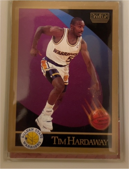 1990-91 SkyBox #95 Tim Hardaway — front