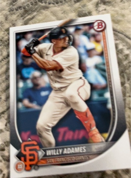 2025 Bowman #60 Willy Adames — front