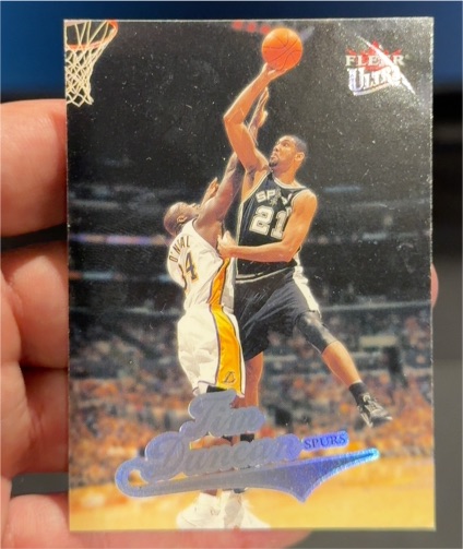 2004 Fleer Ultra #138 Tim Duncan — front