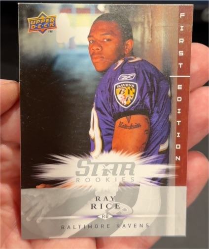 2008 Upper Deck First Edition Star Rookies #187 Ray Rice — front