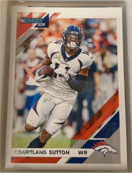 2019 Donruss #86 Courtland Sutton — front