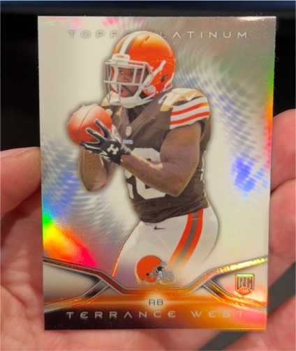2014 Topps Platinum #128 Terrance West — front