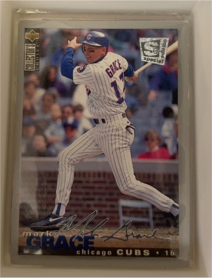 1995 Upper Deck Collector's Choice SE #83 Mark Grace — front