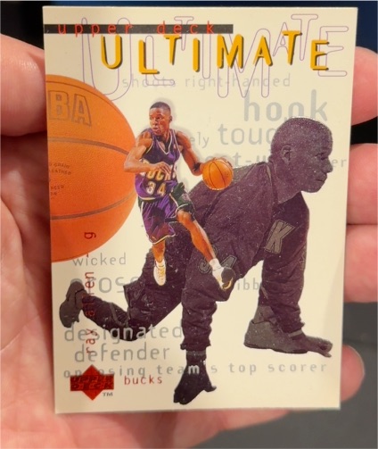 1997-98 Upper Deck Ultimate #U9 Ray Allen — front