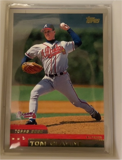 2000 Topps #241 Tom Glavine — front