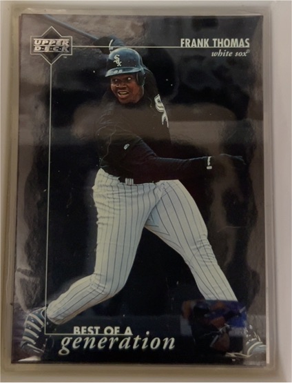1996 Upper Deck #387 Frank Thomas — front