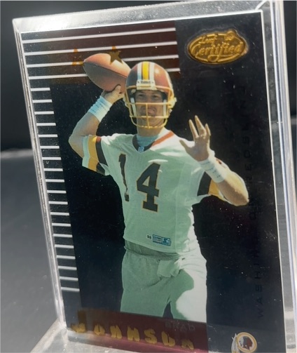 1999 Leaf Certified #14 Doug Johnson — front