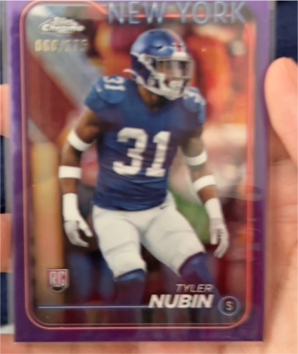 2024 Topps Chrome #283 Tyler Nubin — front