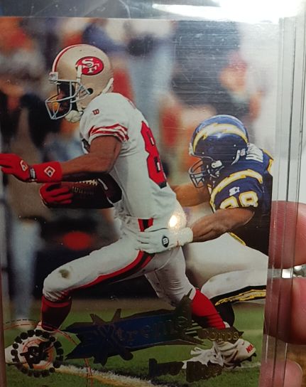 1995 Topps Stadium Club Extreme Corps #X207 Jerry Rice — front