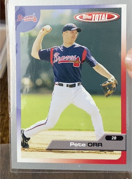 2005 Topps Total #269 Pete Orr — front