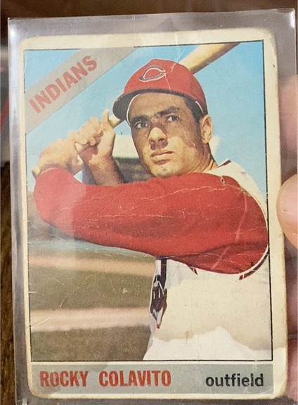 1966 Topps #150 Rocky Colavito — front