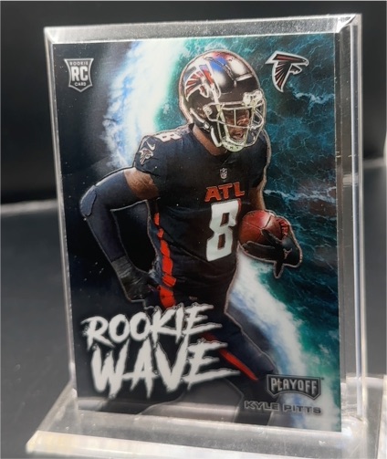 2021 Panini Playoff Rookie Wave #RW-KPI Kyle Pitts — front