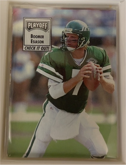 1993 Playoff Contenders #145 Boomer Esiason — front