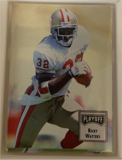 1993 Playoff Contenders #7 Ricky Watters — front