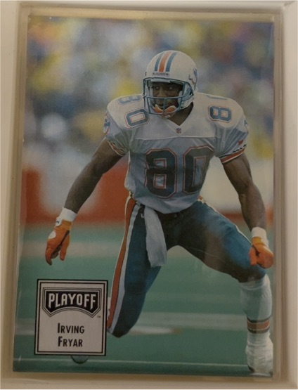 1993 Playoff #80 Irving Fryar — front