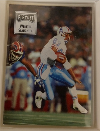 1993 Playoff Contenders #78 Webster Slaughter — front