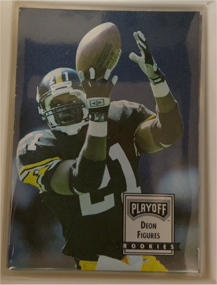 1993 Playoff Contenders #106 Deon Figures Rookie — front