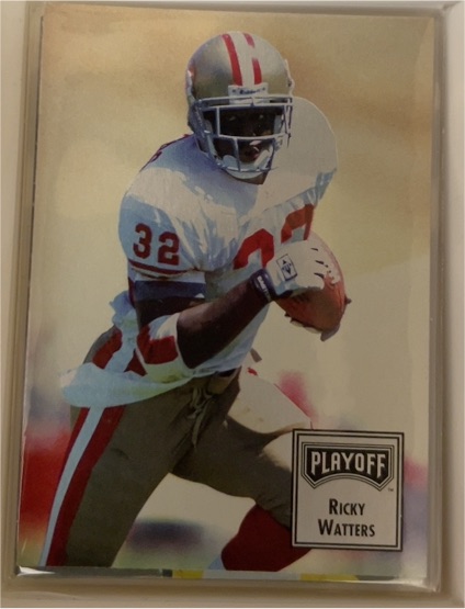 1993 Playoff Contenders #7 Ricky Watters — front