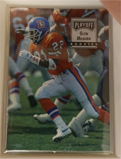 1993 Playoff Contenders #135 Glyn Milburn — front